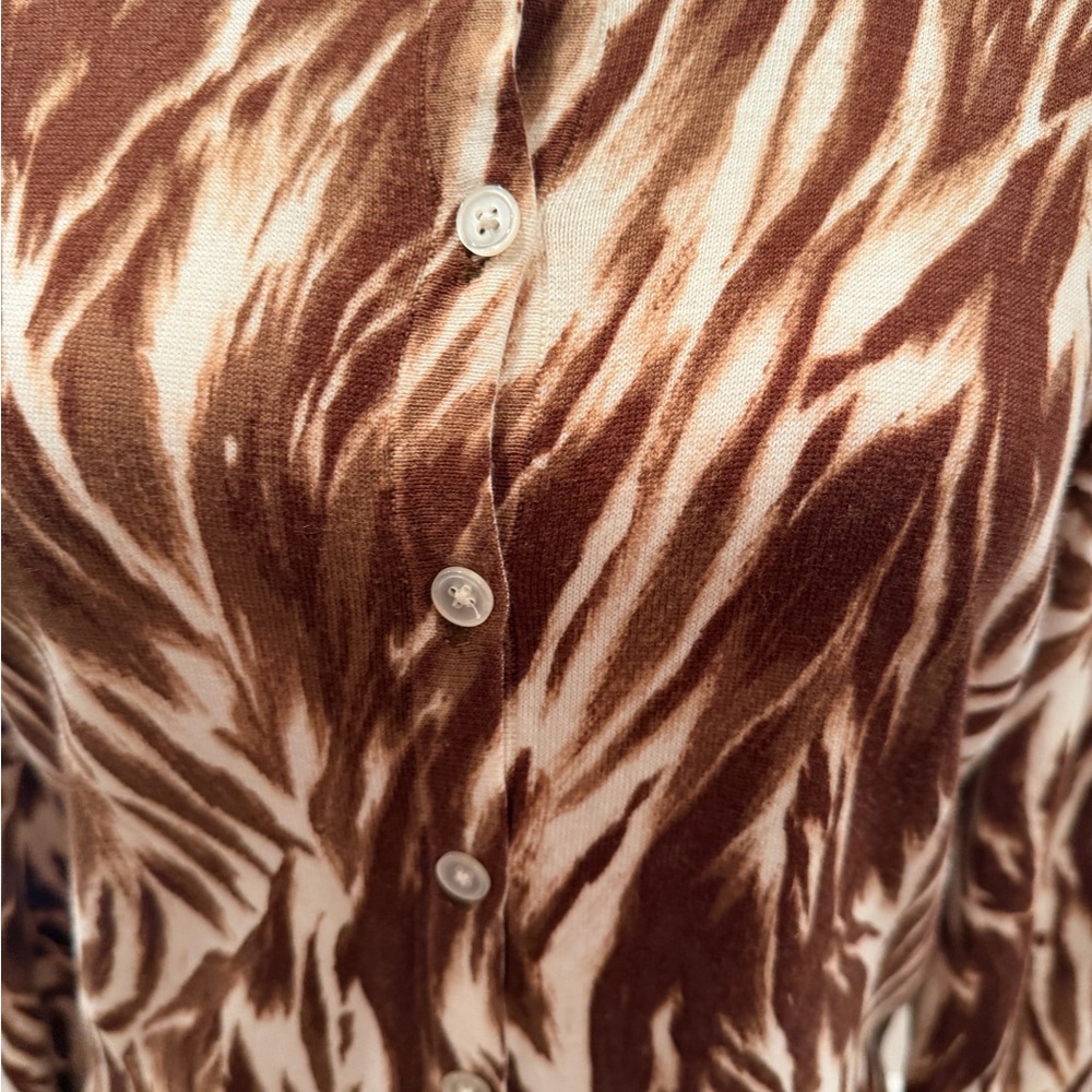 Talbots Euc Button-Down Cardigan Sweater - image 2